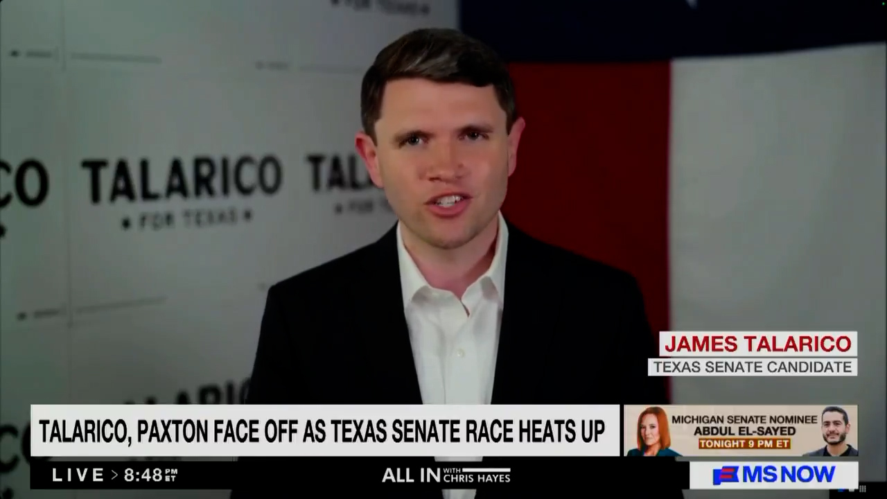 Talarico Takes Aim at Ken Paxton and Ted Cruz in One Sharp Line