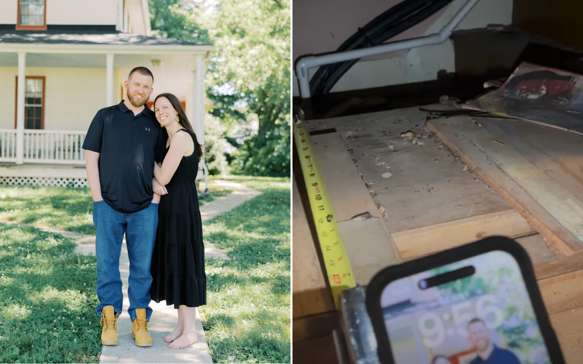 How a Broken Microwave Exposed Secret Hidden Inside 150-Year-Old Home