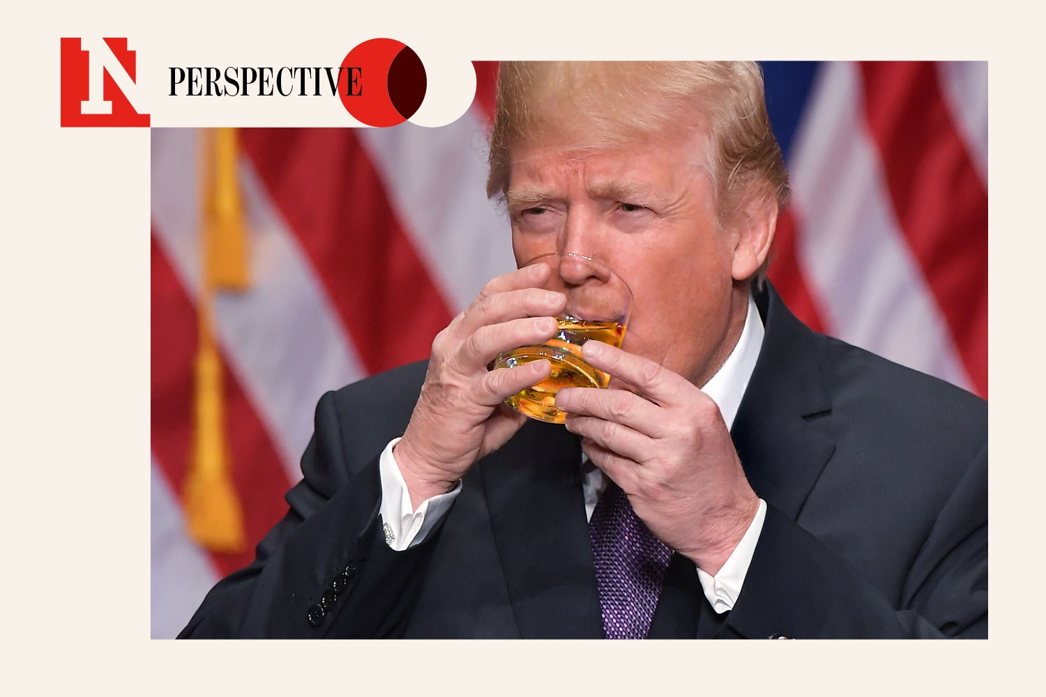 newsweek.com - Shane Croucher - Teetotal Trump's strange weakness for whiskey
