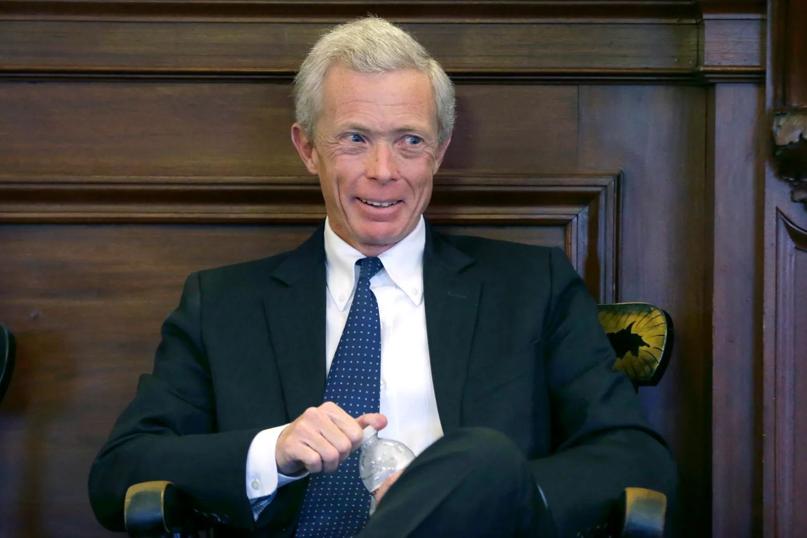 New Hampshire Supreme Court Justice Gordon MacDonald attends a hearing at the State House in Concord on March 28, 2017.