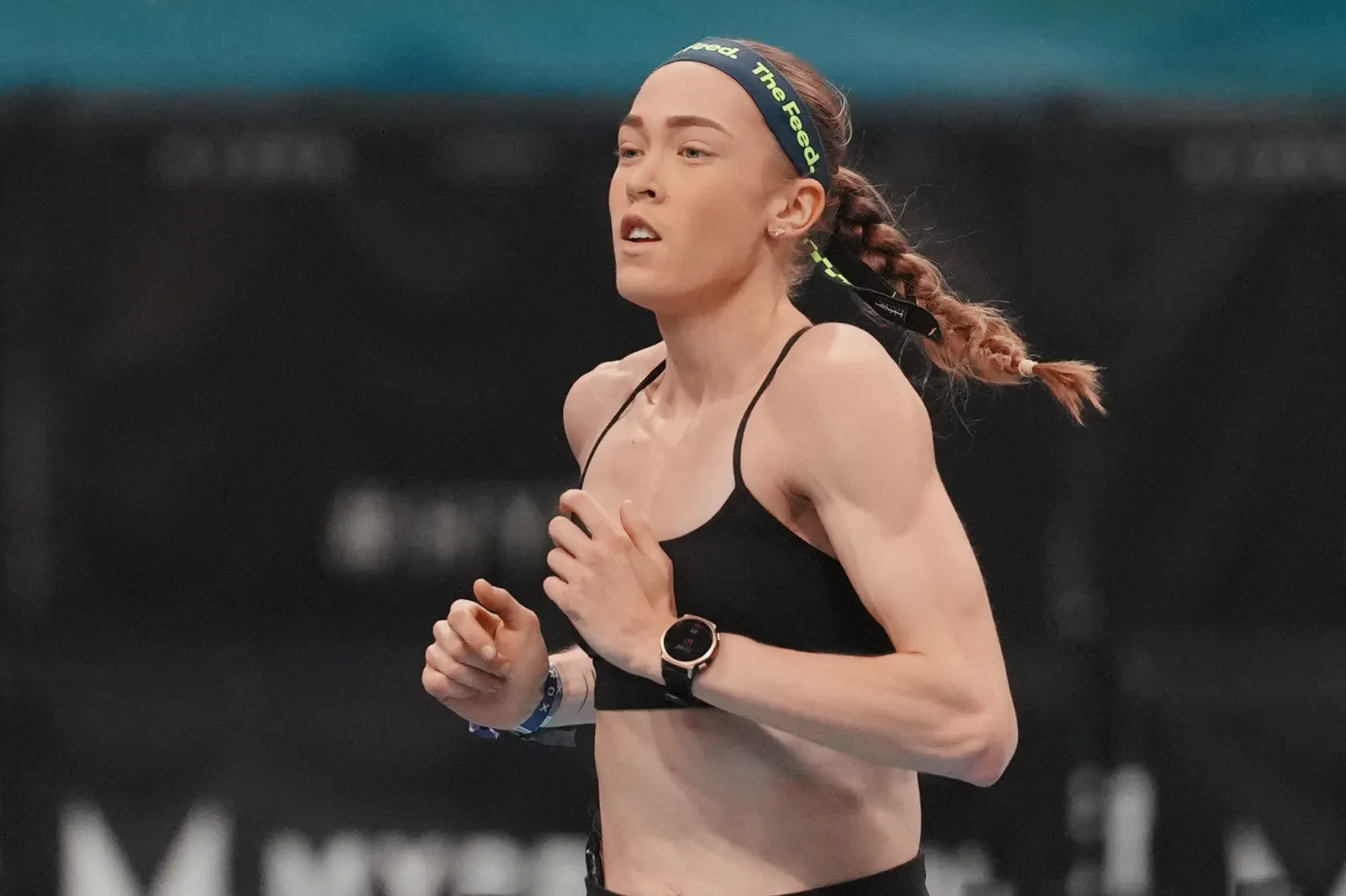 File photo: Joanna Wietrzyk competes in the HYROX Beijing 2026 competition last week.