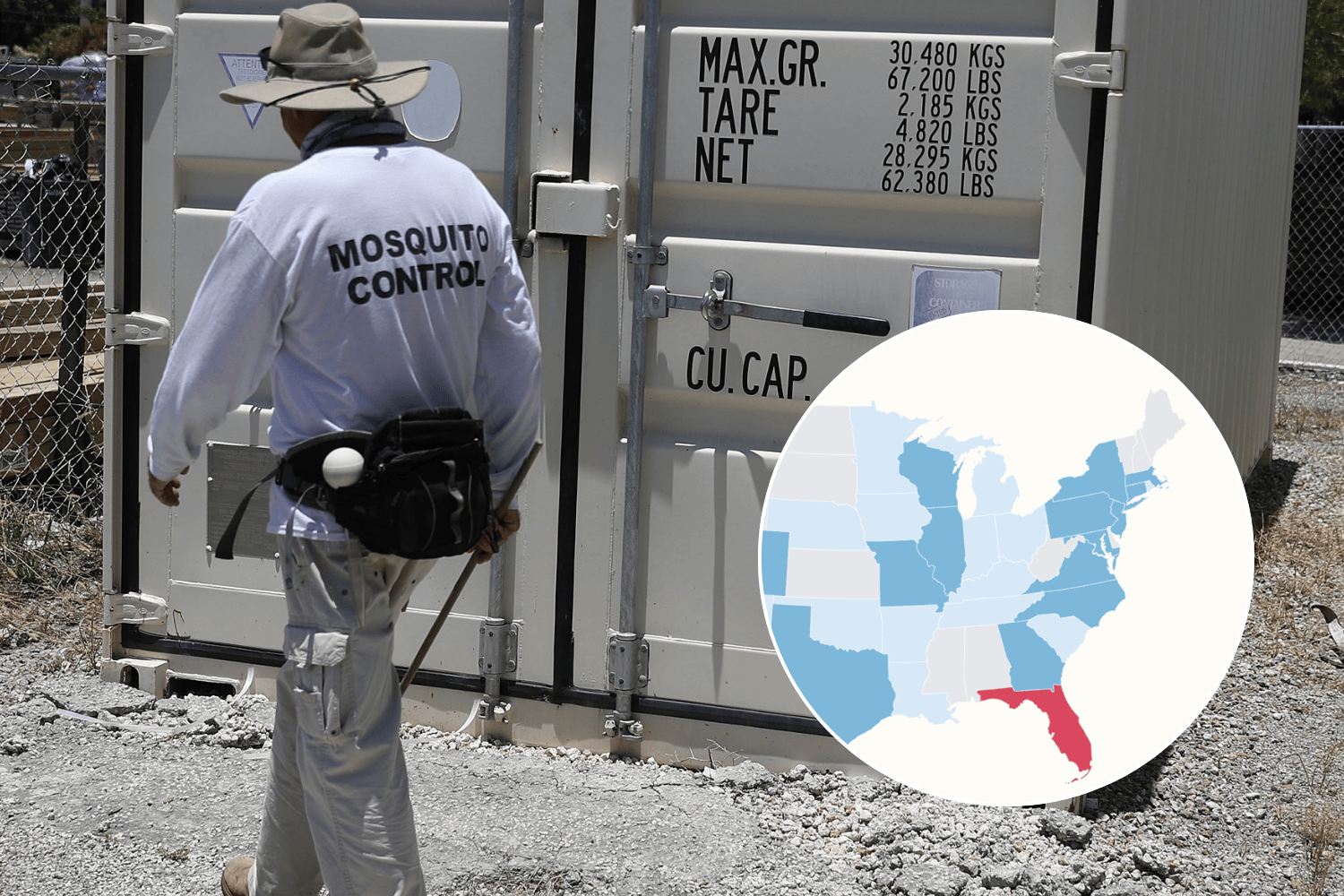 Map Shows Dengue Fever Cases in Each State as Florida Records First 2026 Death