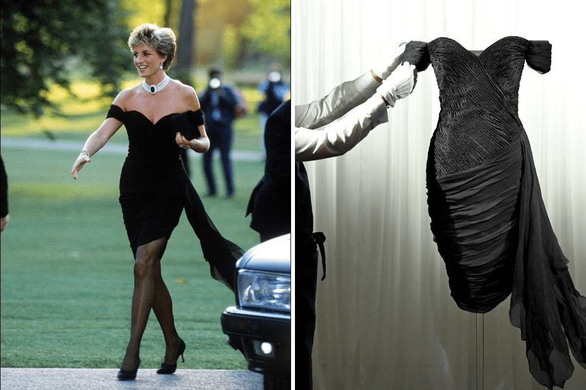 Diana's 'Revenge Dress' Goes on Display Amid Fallout from Brother's Book