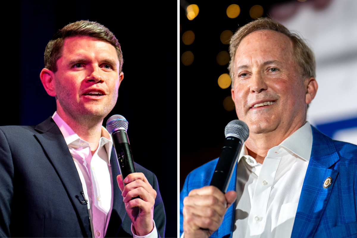 James Talarico and Ken Paxton in Dead Heat in Razor Tight Texas Senate Race