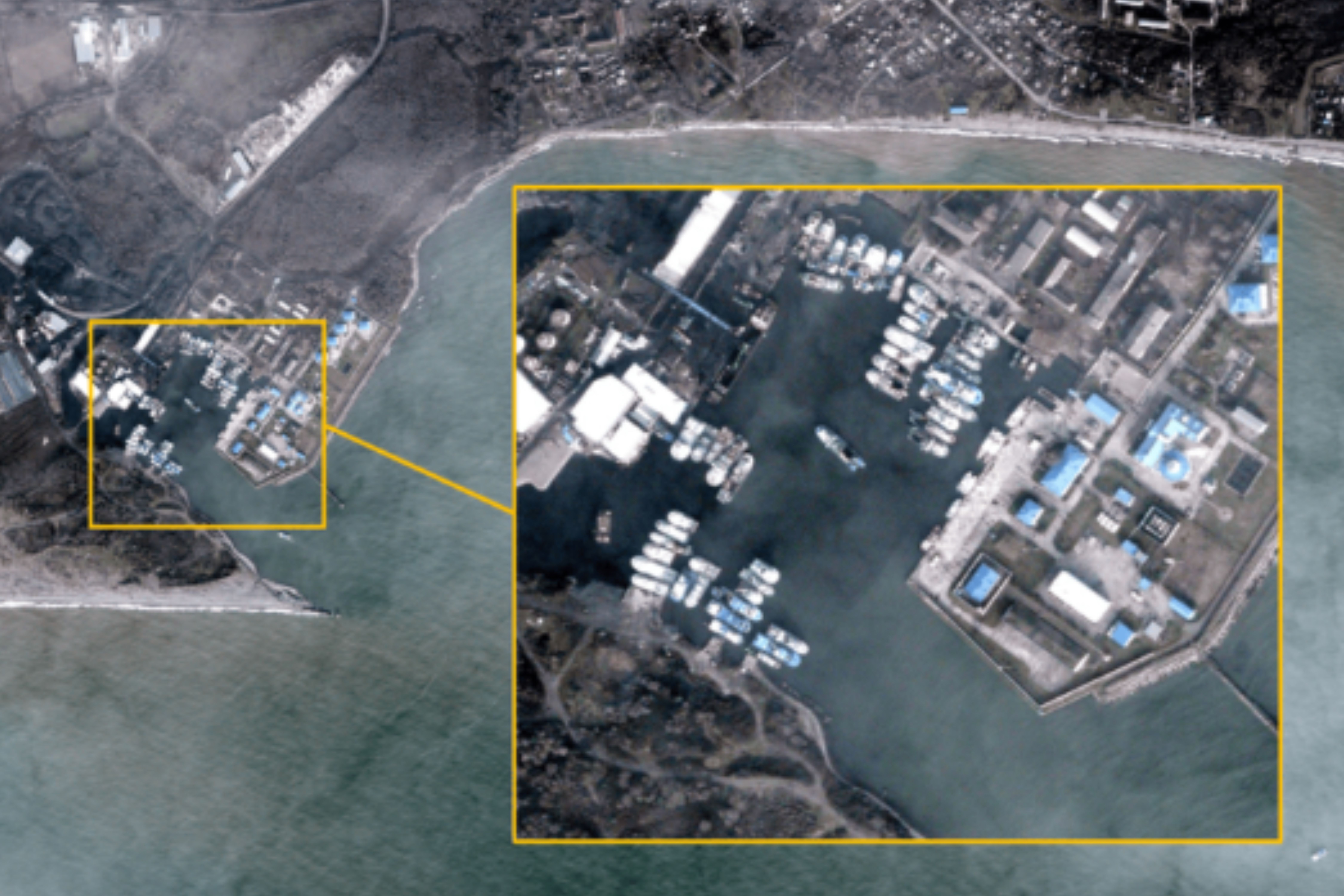 Строительство нового российского военно-морского база в Абхазии замедлилось