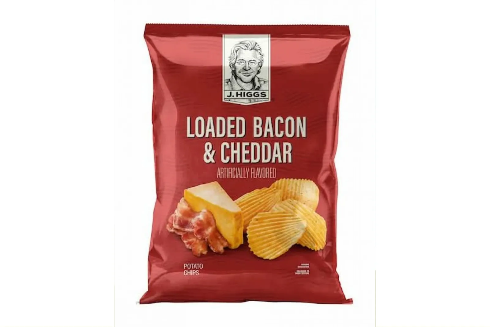 Loaded Bacon & Cheddar potato chips seen in connection with a recall. (Photo from the FDA)