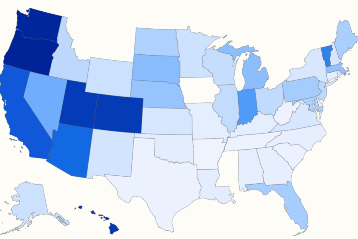 Map Shows States Most Affected by Trump’s Mail Ballot Rules