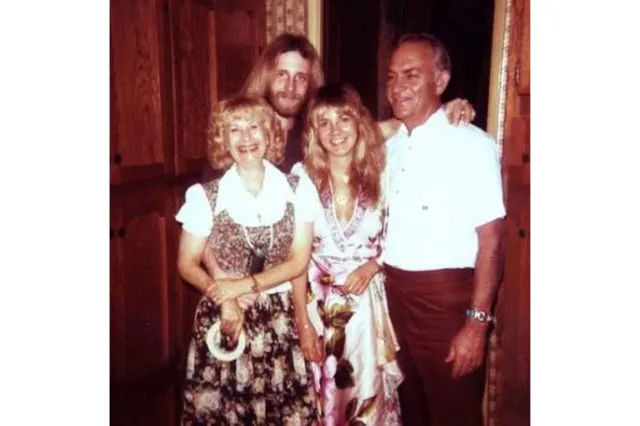 The Nicks Family: Barbara, Chris, Stevie, and Jess taken from Stevie Nicks Info