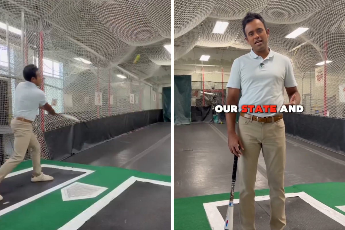 Vivek Ramaswamy Deletes Batting-Cage Campaign Video Amid Mockery