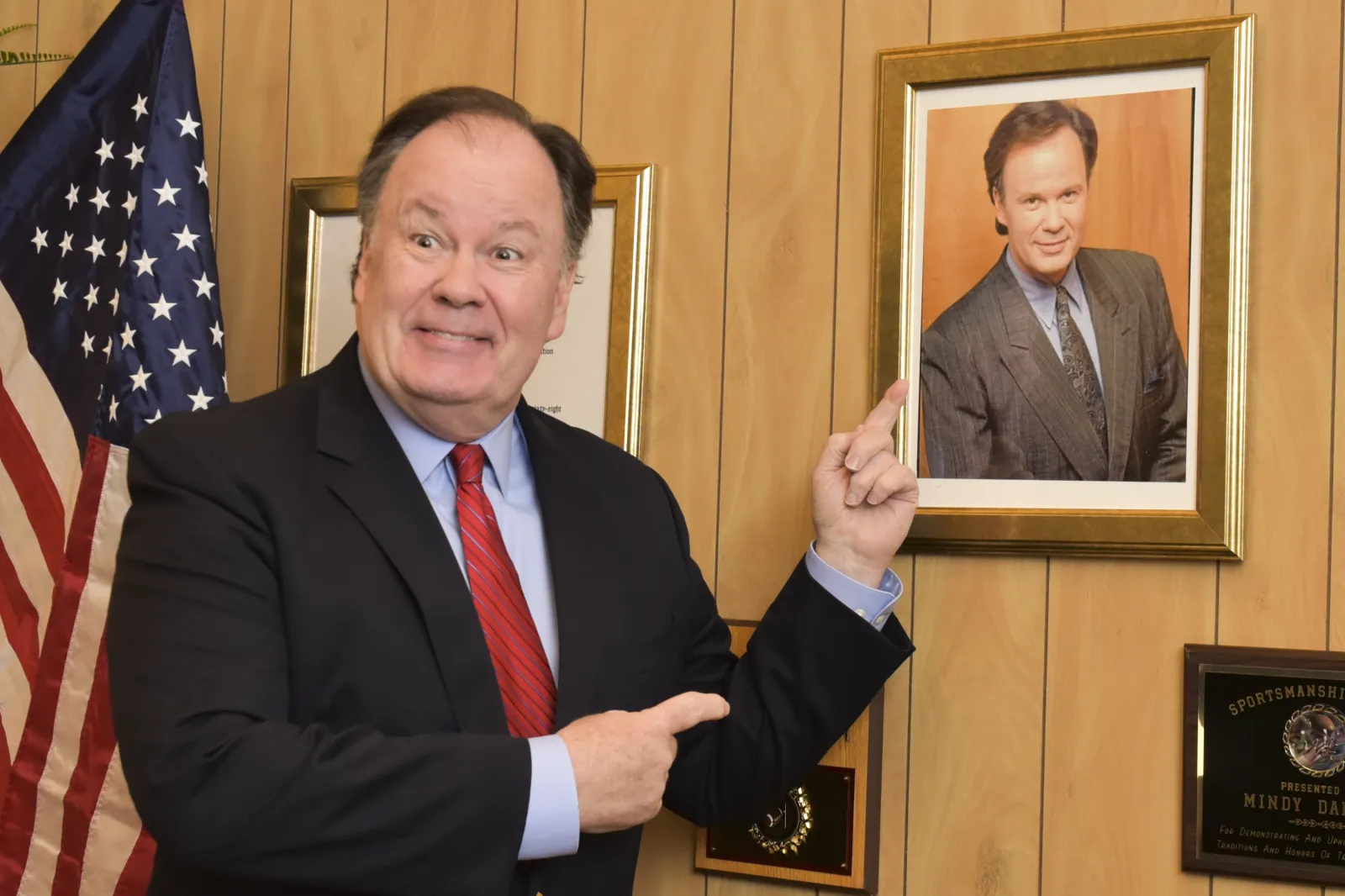 Actor Dennis Haskins in West Hollywood, California, in 2018.