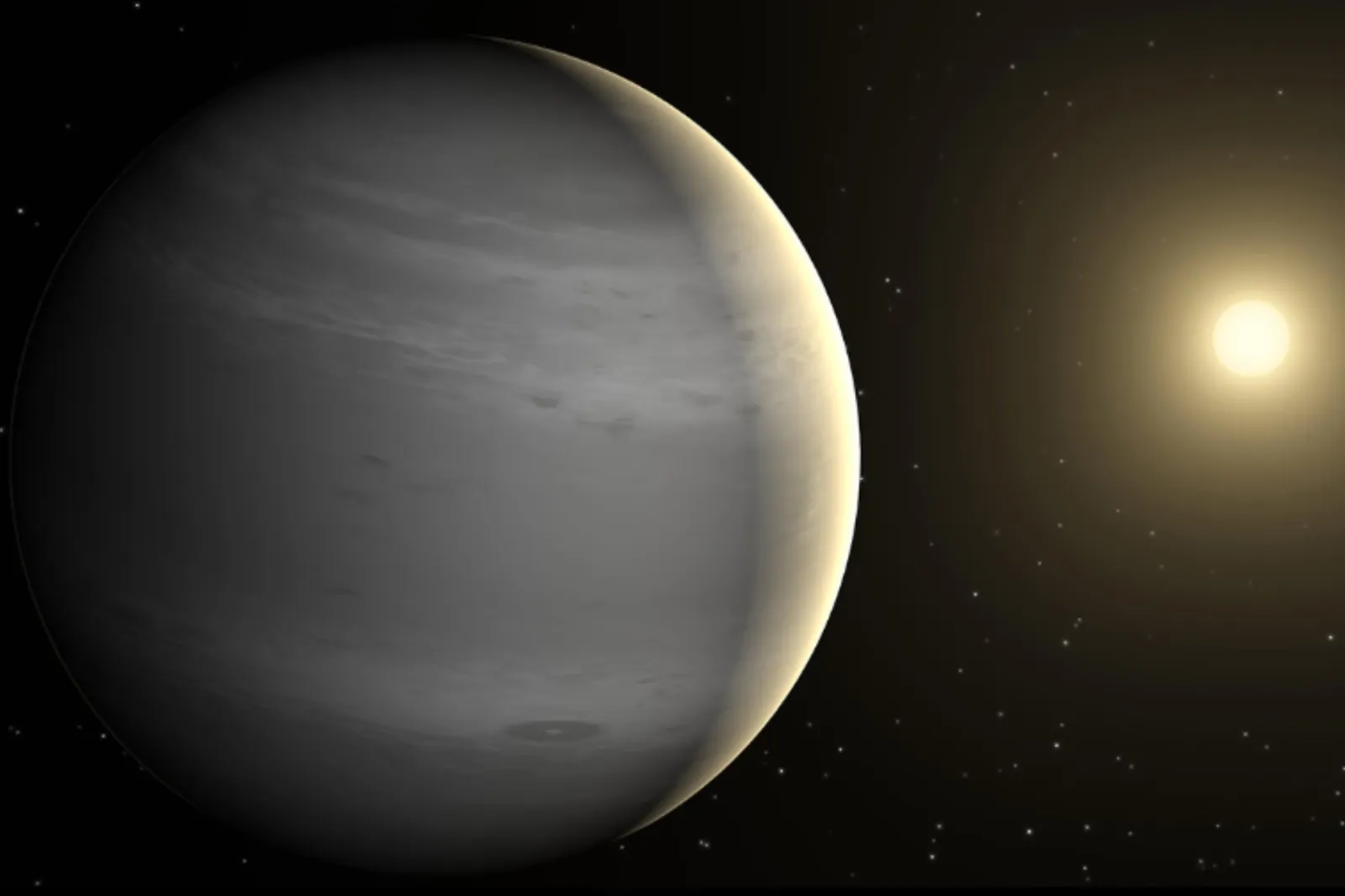 Artist's concept image of Beta Pictoris b published by NASA.
