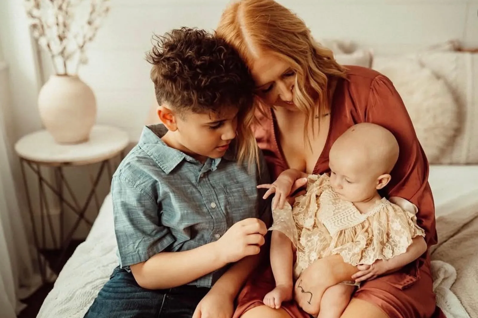 From left: Taj, Ashley and Harvey.