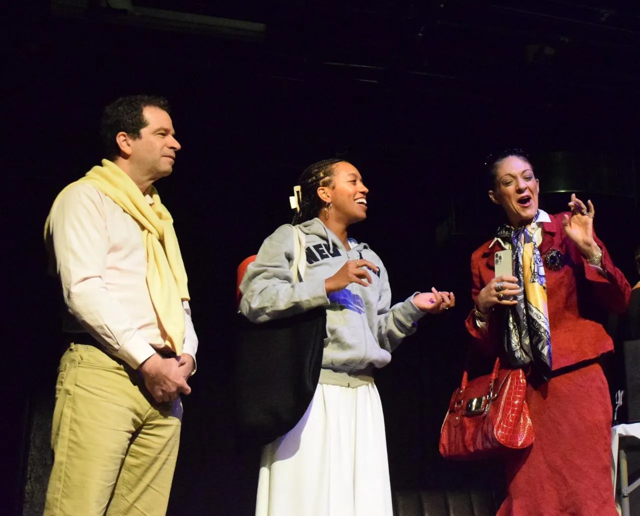 Ben Schiller's play, Happenstance, at the Kraine Theater in New York City in October 2024.