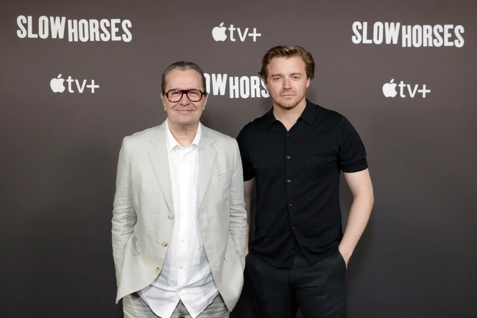 Gary Oldman and Jack Lowden at Emmy screening