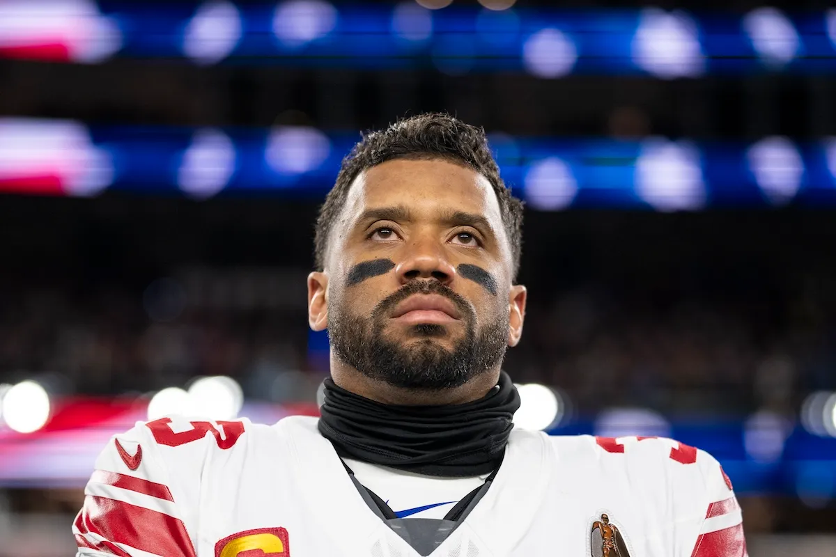 Former New York Giants quarterback Russell Wilson