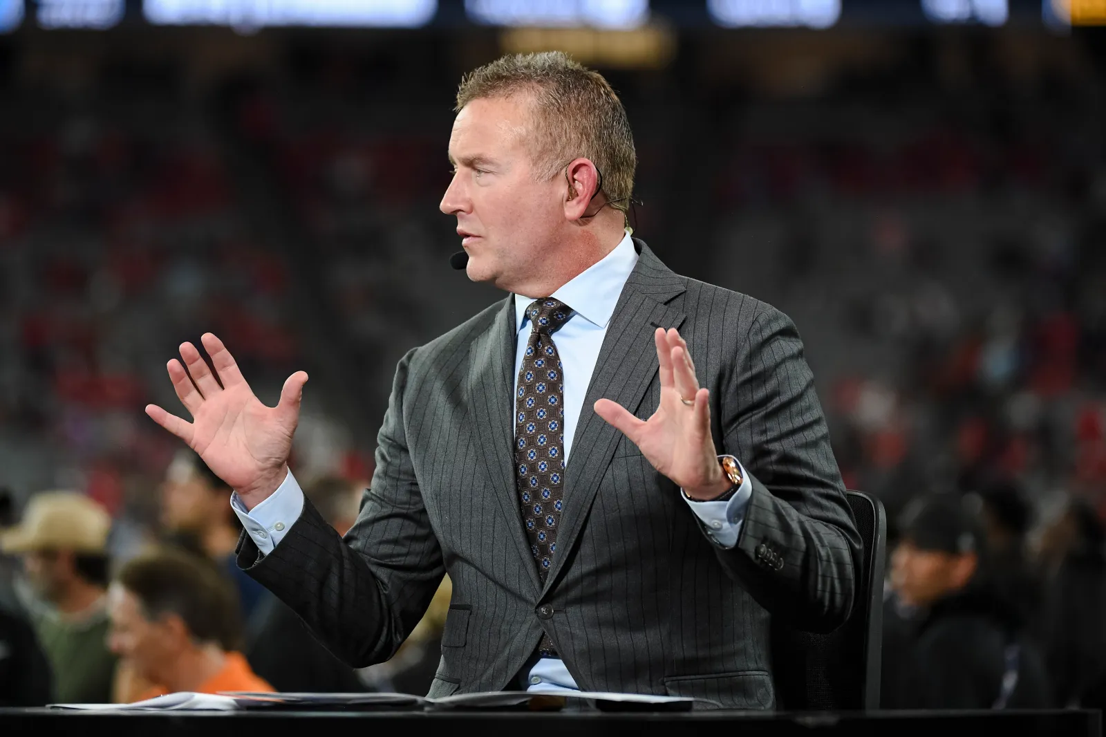 Football broadcaster Kirk Herbstreit