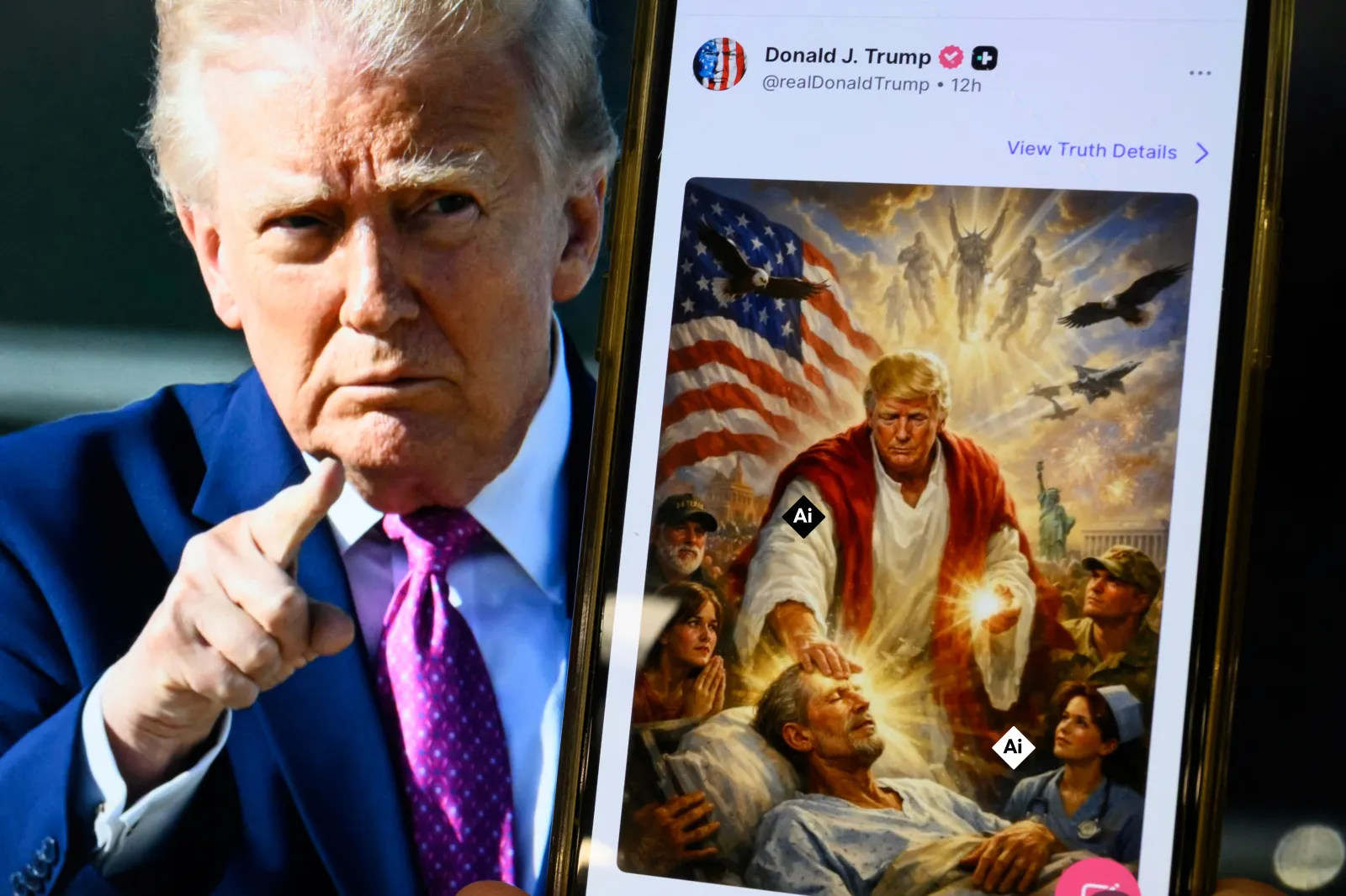 Trump the Messiah Sees Judas Everywhere