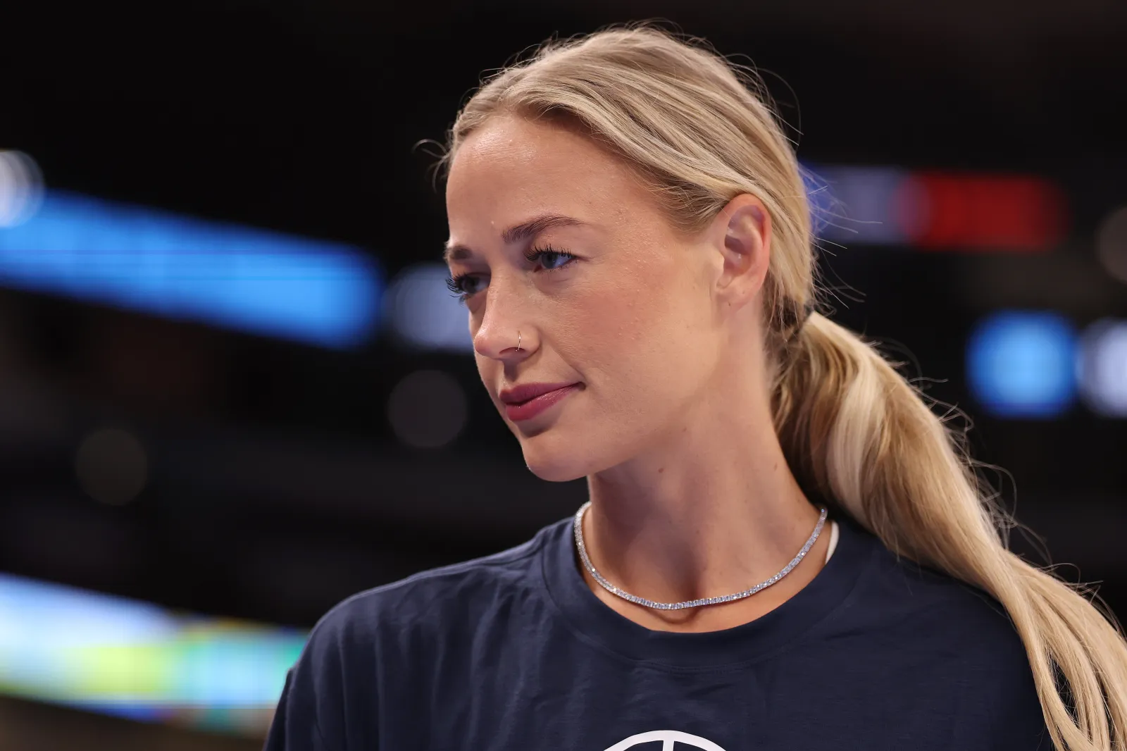 Fever star Sophie Cunningham during game against Chicago Sky