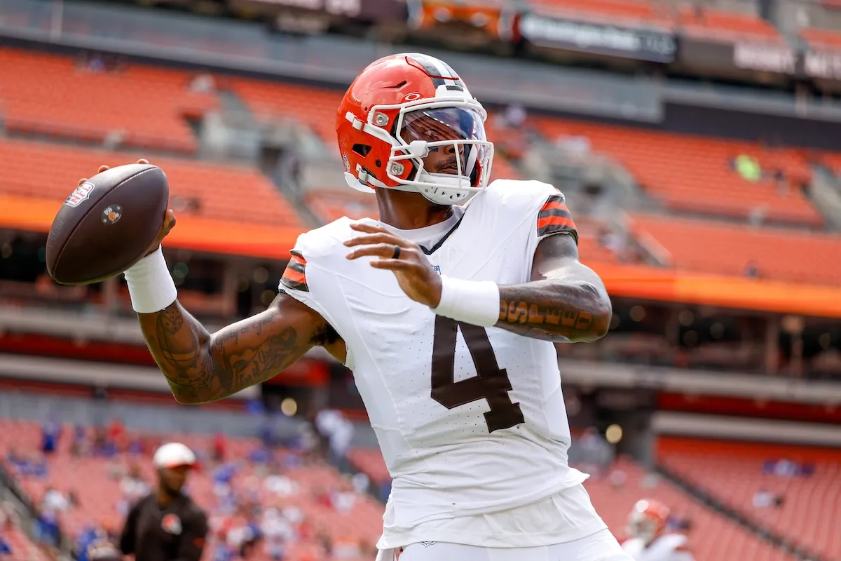 Cleveland Browns quarterback Deshaun Watson