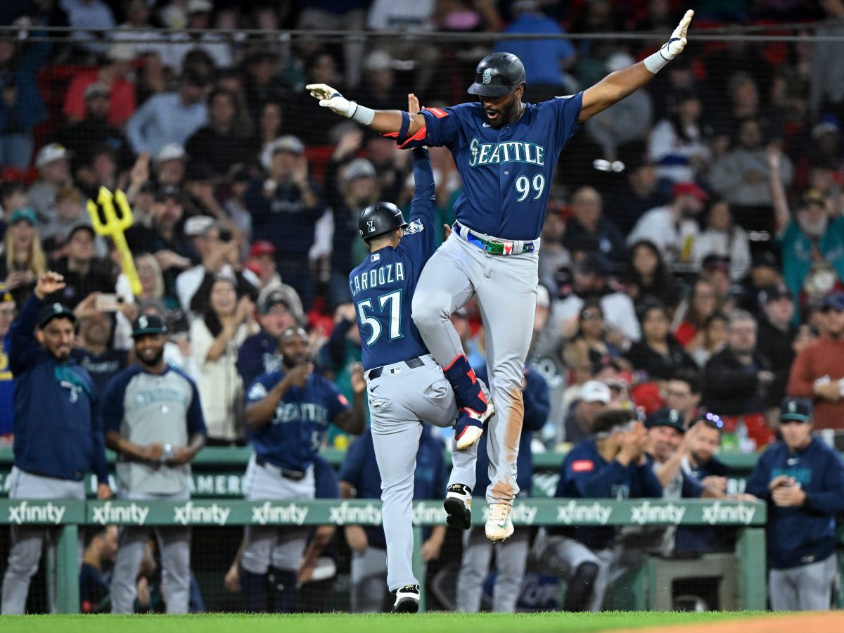 Gargantuan Mariners Prospect Lazaro Montes Goes Deep in MLB Debut