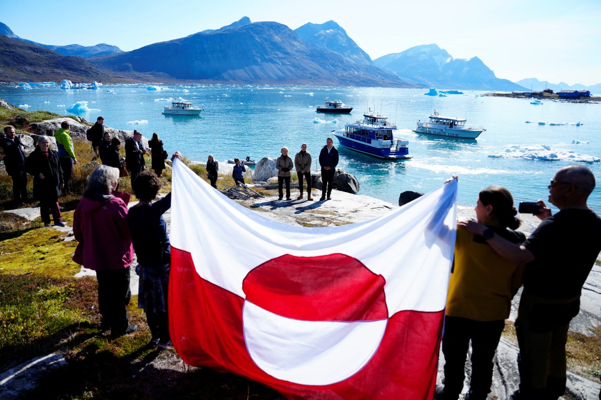 Map of Greenland Under US Flag Sparks Backlash After Trump Deal
