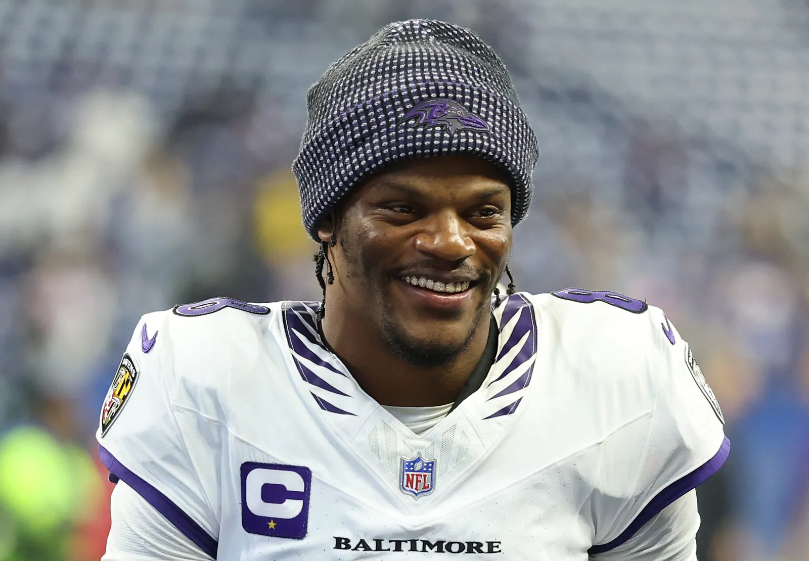Baltimore Ravens quarterback Lamar Jackson