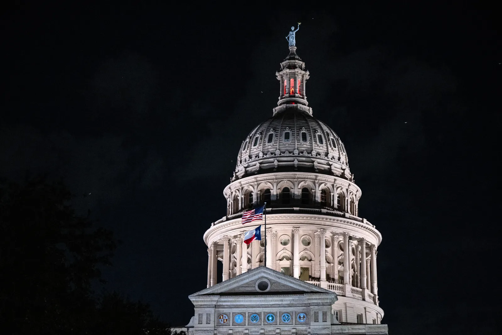 A view of the Texas State Capitol in Austin, Texas, on September 21, 2026.