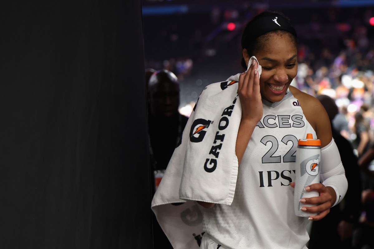 A'ja Wilson Puts Up a Historic Performance in Aces-Fever Game 1