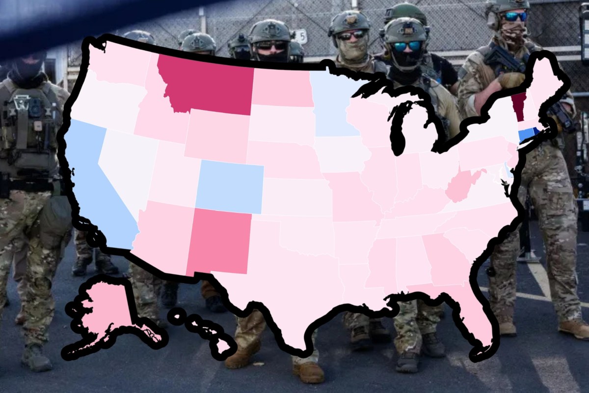 Map Shows Where ICE Arrests, Detentions Have Surged Most