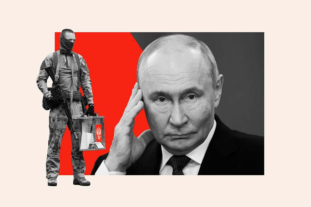 Image for article: Putin’s New Warrior Class Is Coming for Russia’s Elections—and Maybe Him