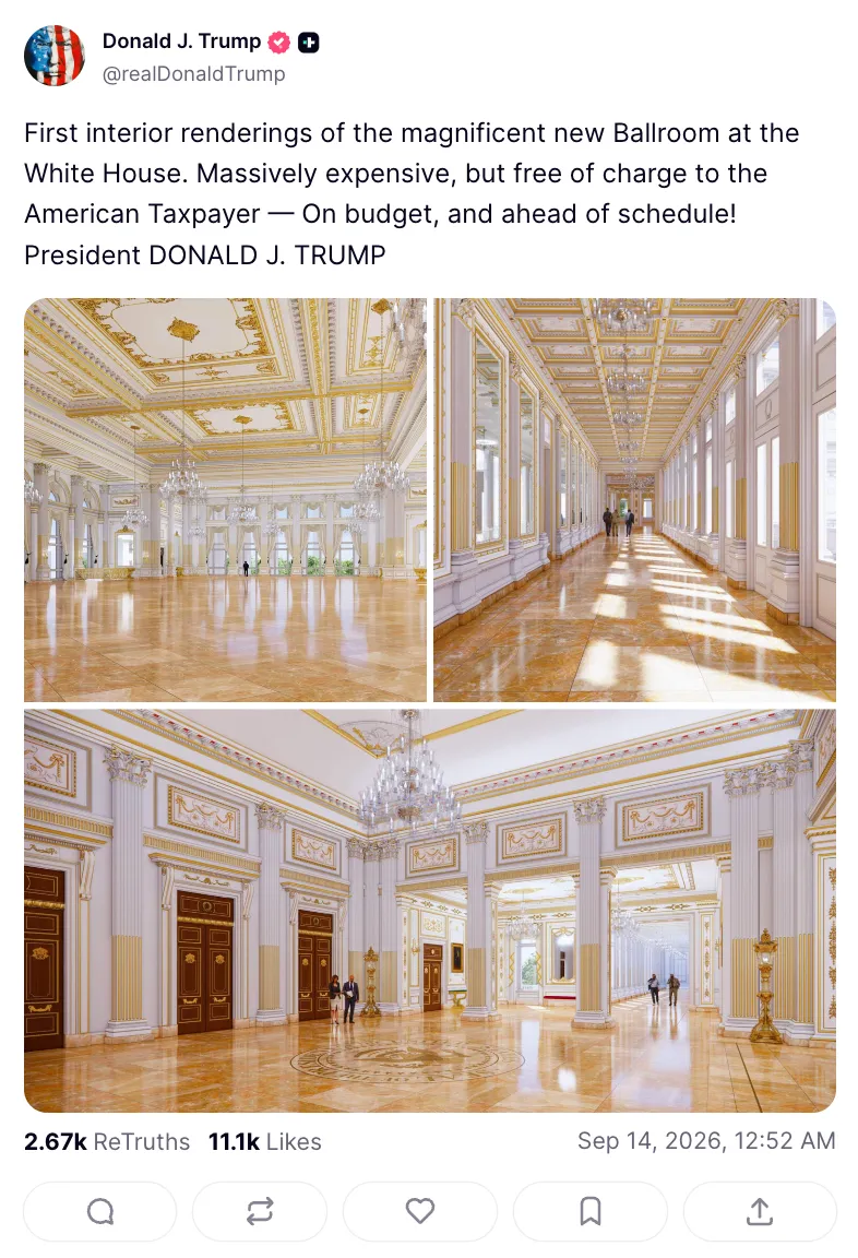 Trump's White House Ballroom: A Symbol of Power and Controversy