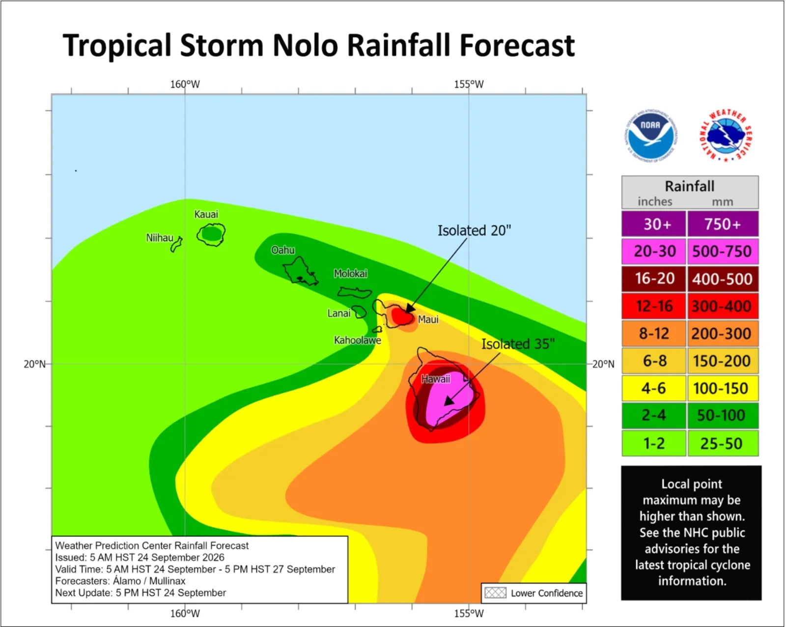 Tropical Storm Nolo: A Growing Threat to Hawaii's Big Island