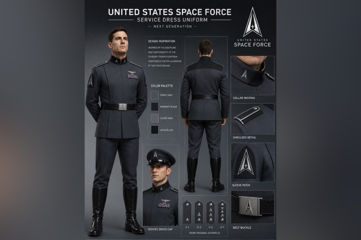 Donald Trump’s Space Force Uniform Has Unexpected Inspiration