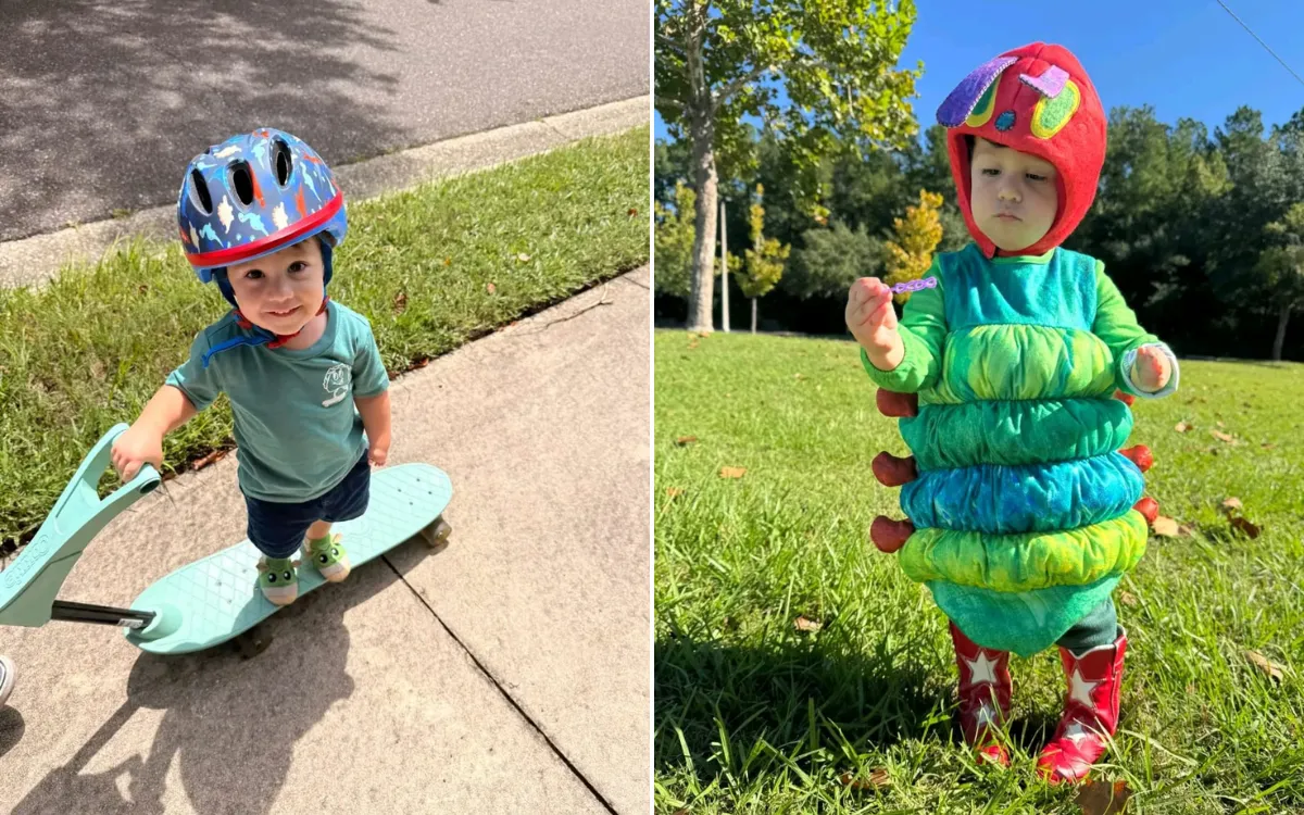 William, now 2, is thriving.
