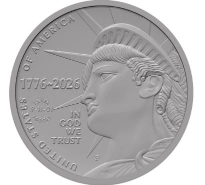 New Coin Commemorating 9/11 Anniversary Being Released by US Mint—Photo