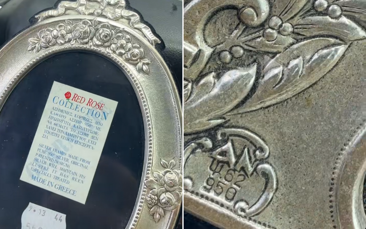 newsweek.com - Jack Beresford - Woman thrifts 'beautiful' frame, then spots detail that changes everything