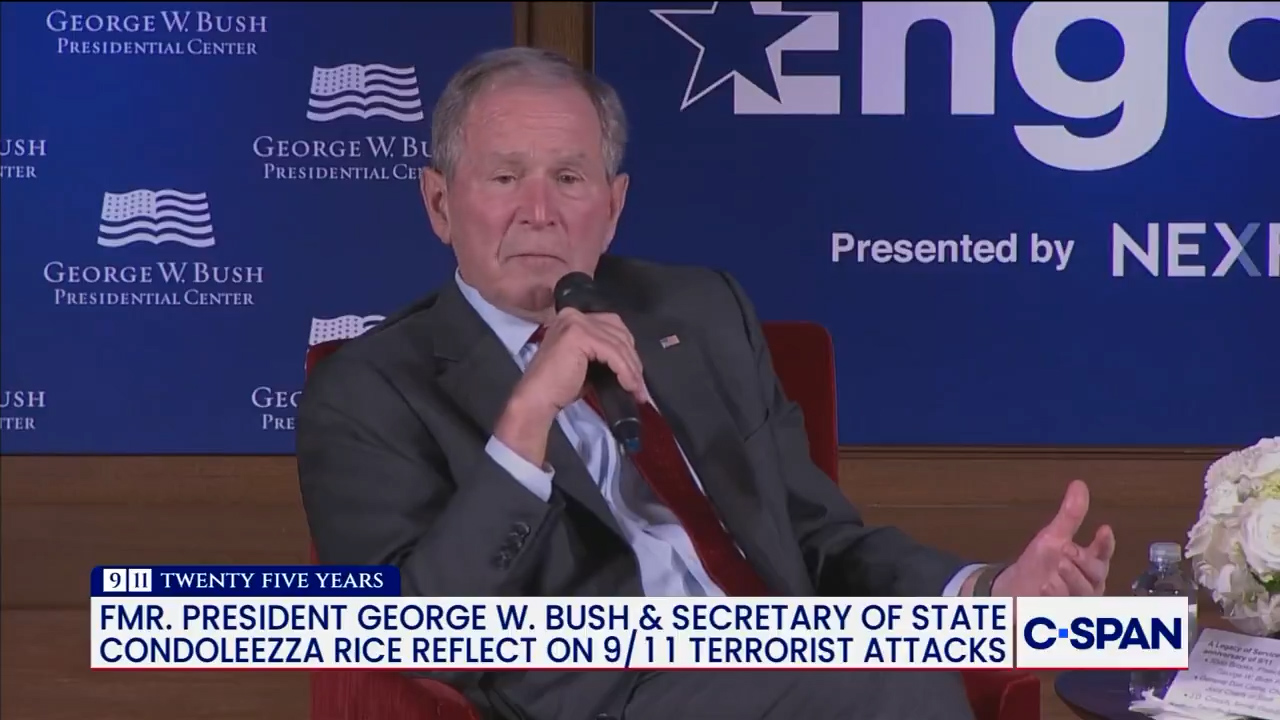 Bush Reflecting on 9/11 Lessons Warns Against ‘Isolationist Periods’