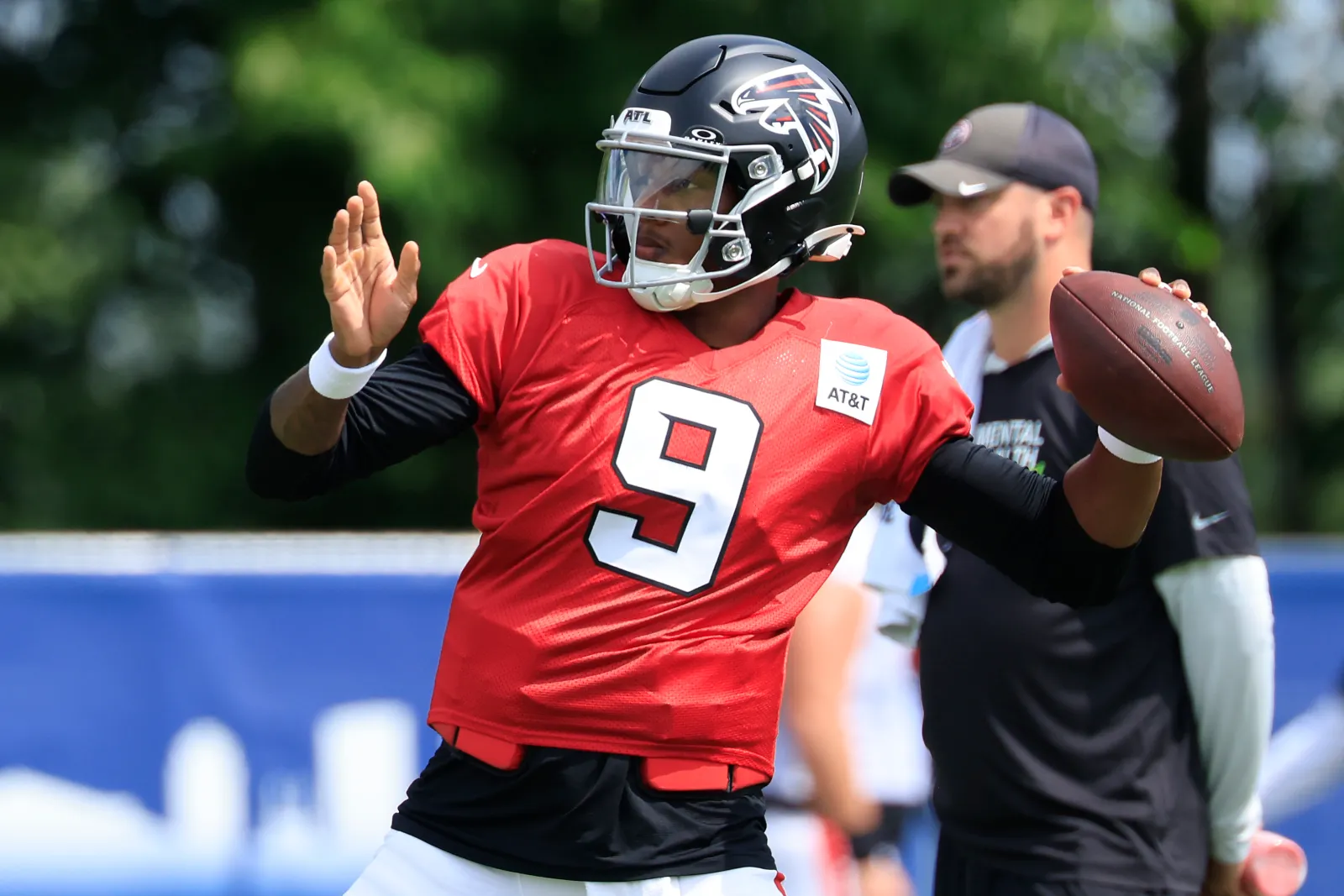 Atlanta Falcons quarterback Michael Penix Jr.