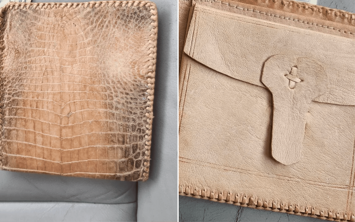 Woman Thrifts Snakeskin Wallet, Then Realizes What's Hidden Inside