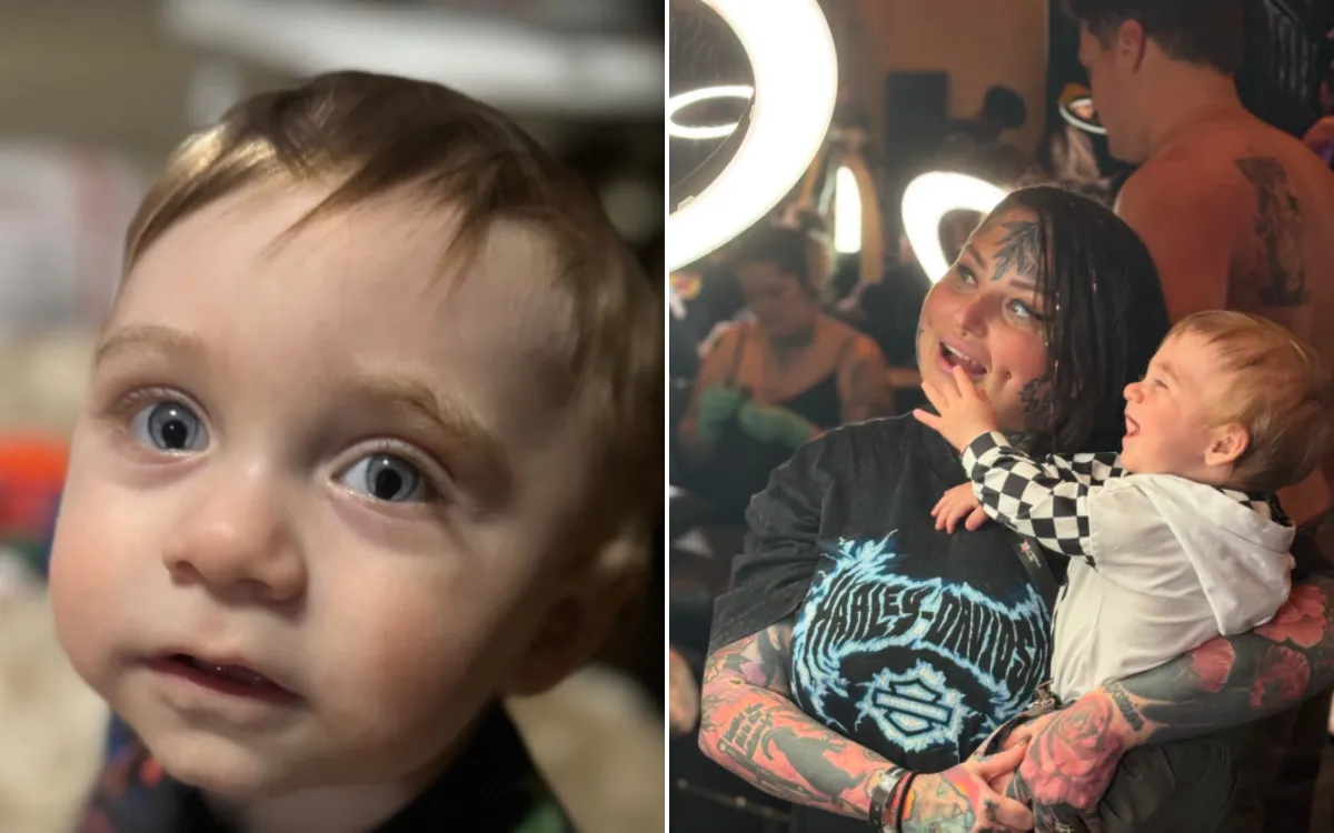 Sonny Stubbs noticed her son Emerson's eyes when he was two months old.