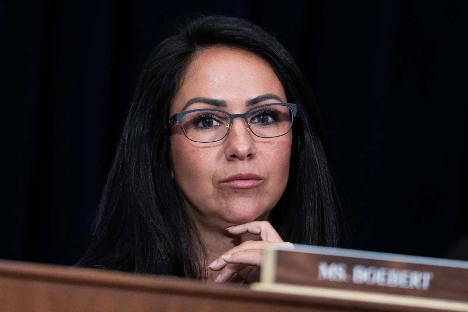 File image: Lauren Boebert attends a hearing in the Rayburn Building in Washington, D.C., on July 21, 2026.