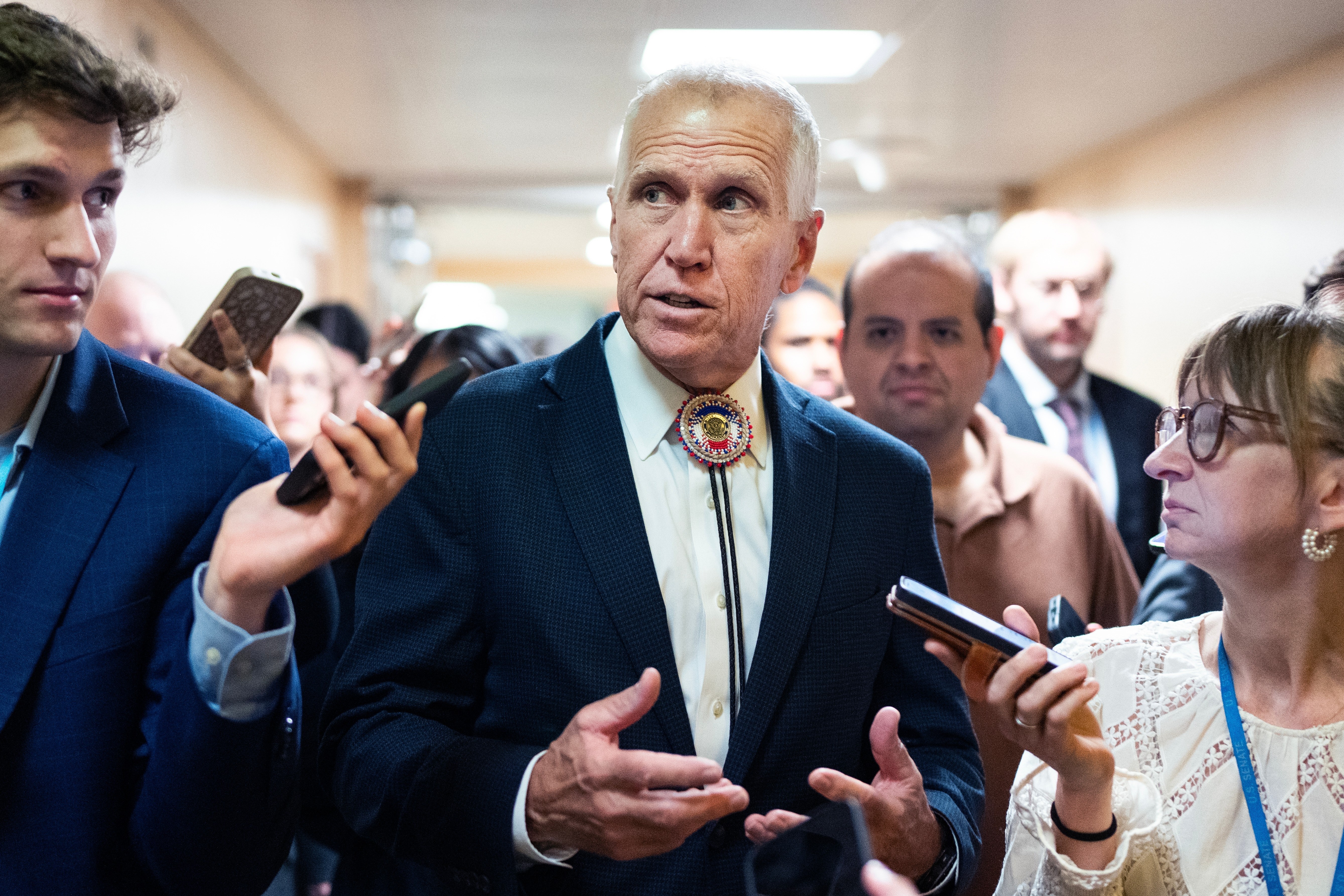 Trump To Rally in North Carolina as Thom Tillis Warns of GOP Train Wreck