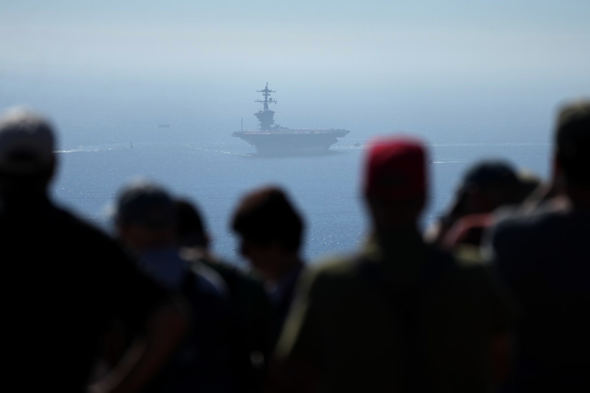 USS Abraham Lincoln's Condition As It Makes Port: What Photos Show