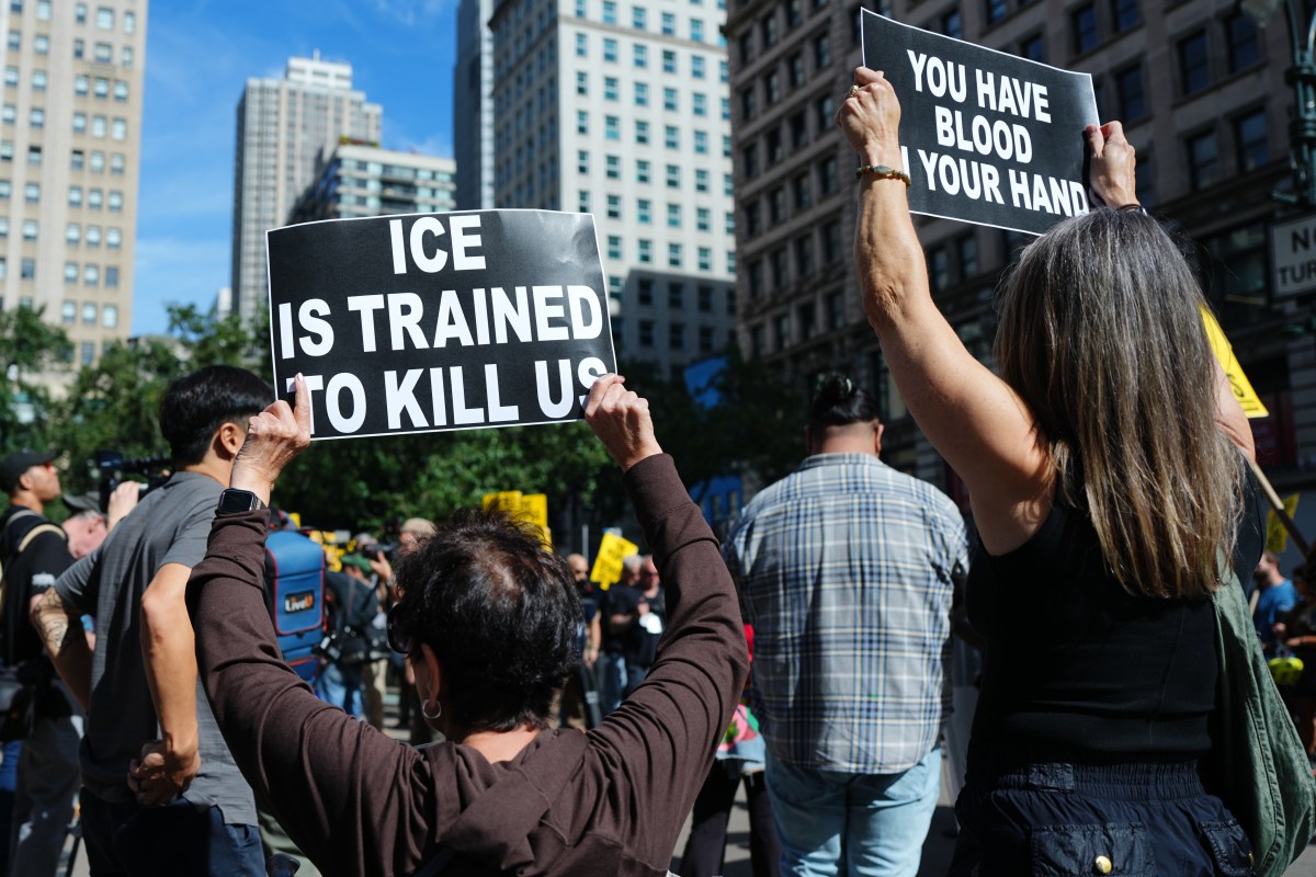 ICE Accused of Tear Gassing Protesters Who Blocked In Their Vehicles
