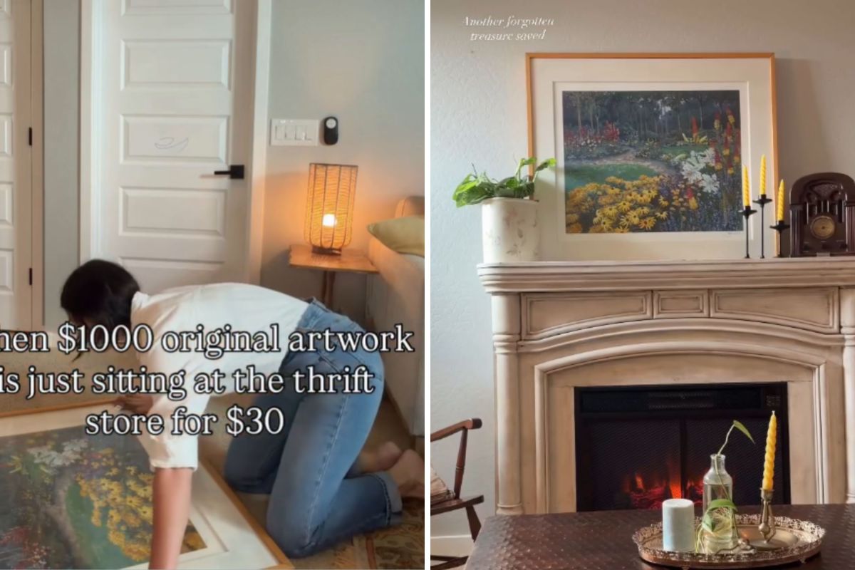 Woman Pays $30 for Thrift Store Art—Then Discovers What It’s Actually Worth