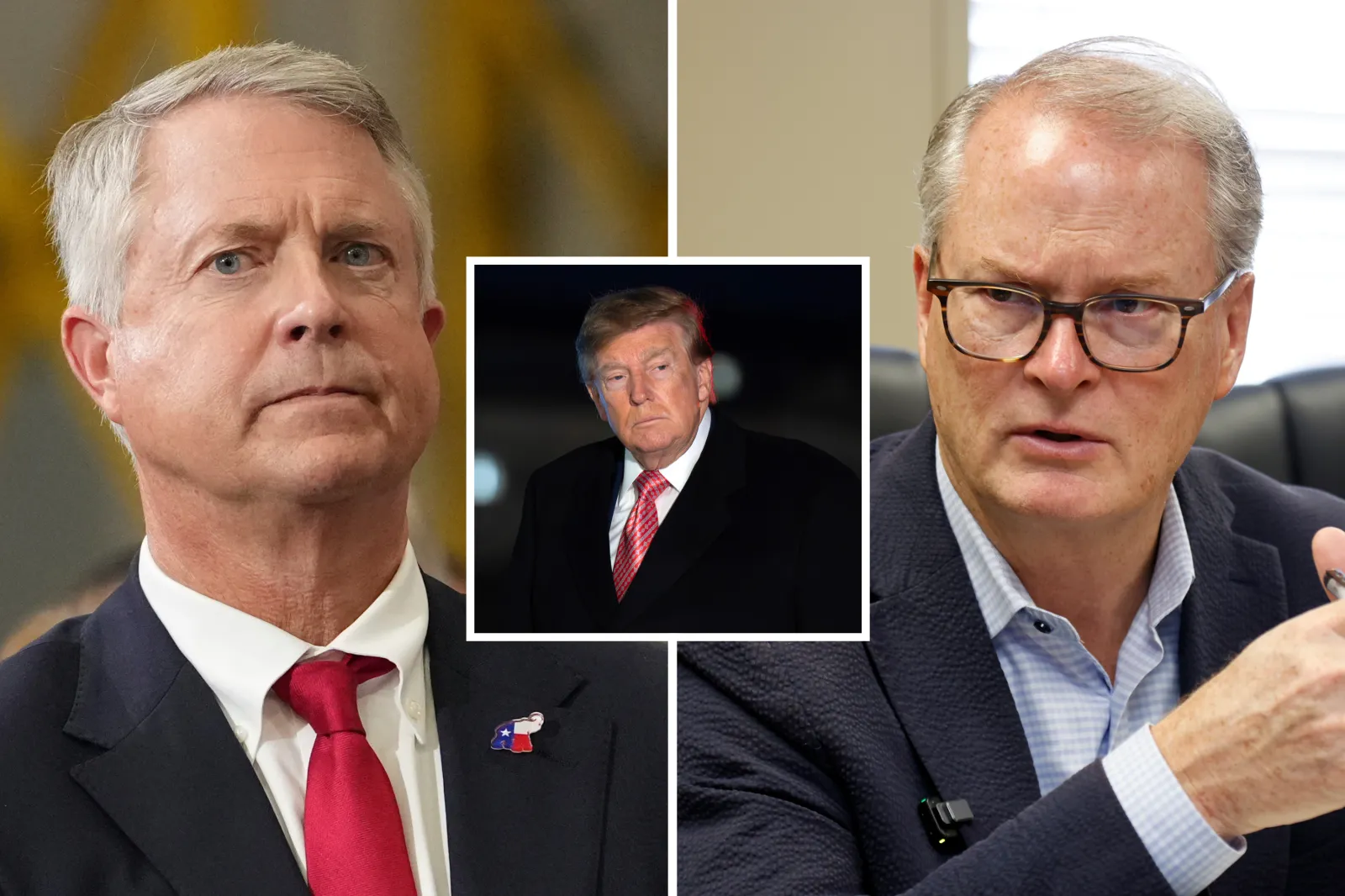 Senator Roger Marshall on September 14 in Olathe, Kansas. Adam Hamilton on August 12 in Olathe, Kansas. President Donald Trump on the South Lawn at the White House on October 18 in Washington, D.C.