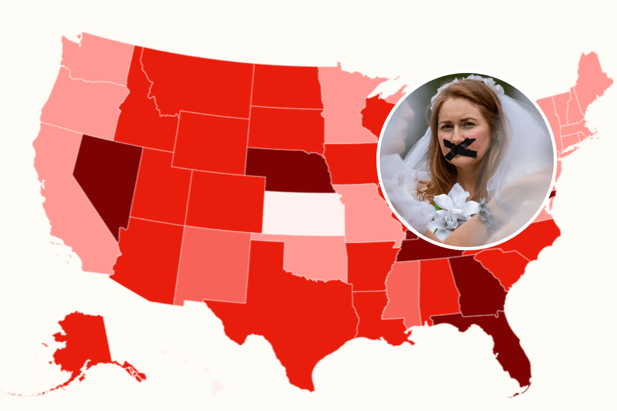 California Bans Child Marriage: Map Shows Where It Is Still Legal