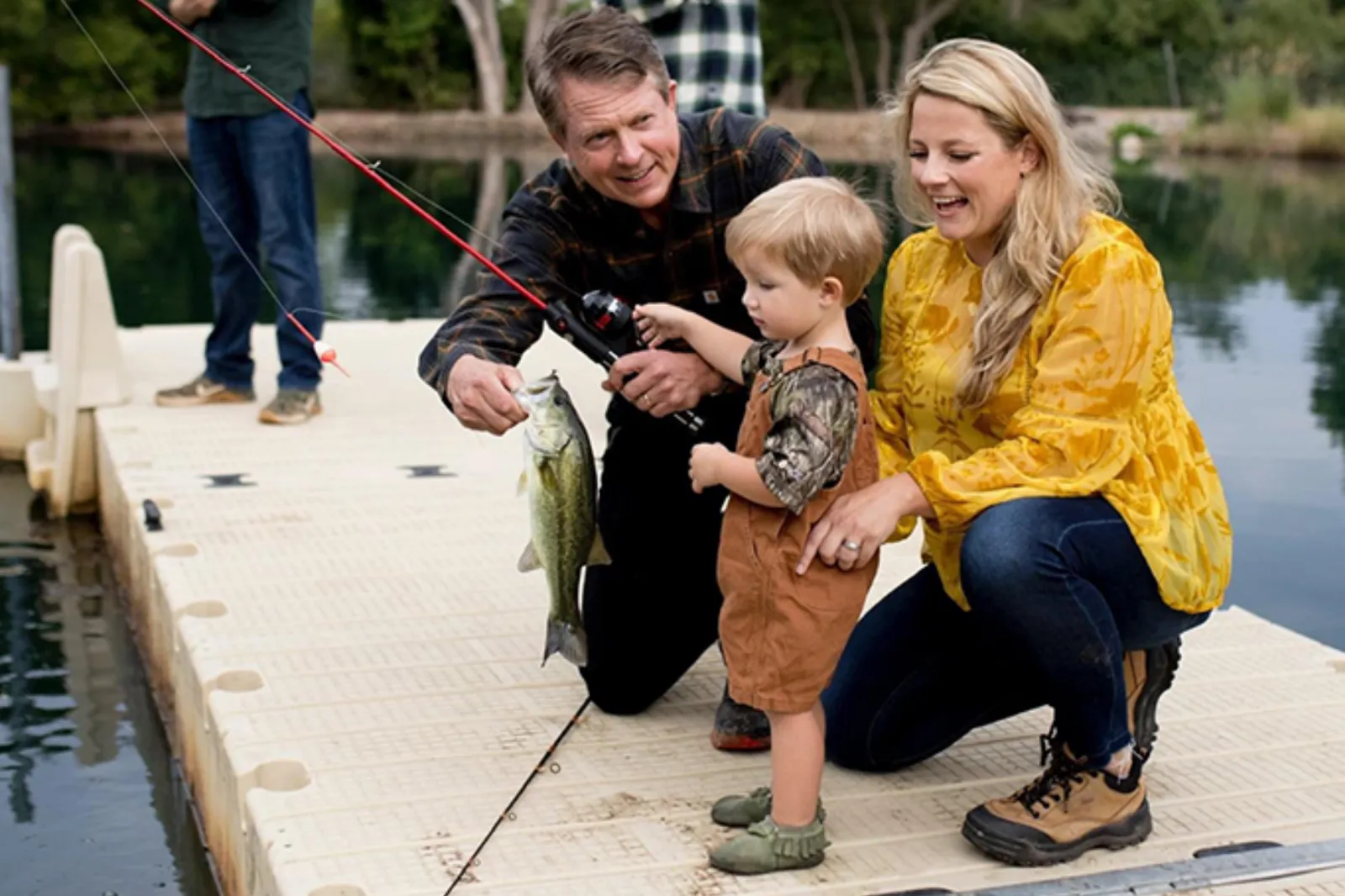 Photo of Roger and Laina, which was published on his campaign website.