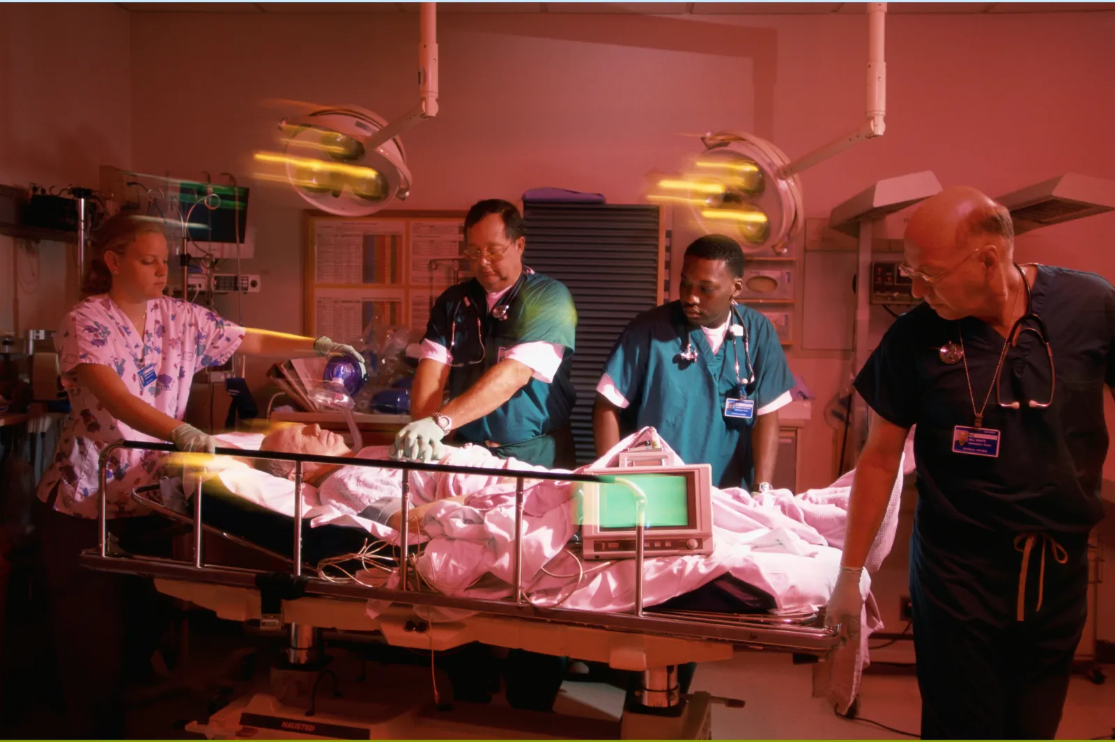 Physicians Treating a Patient