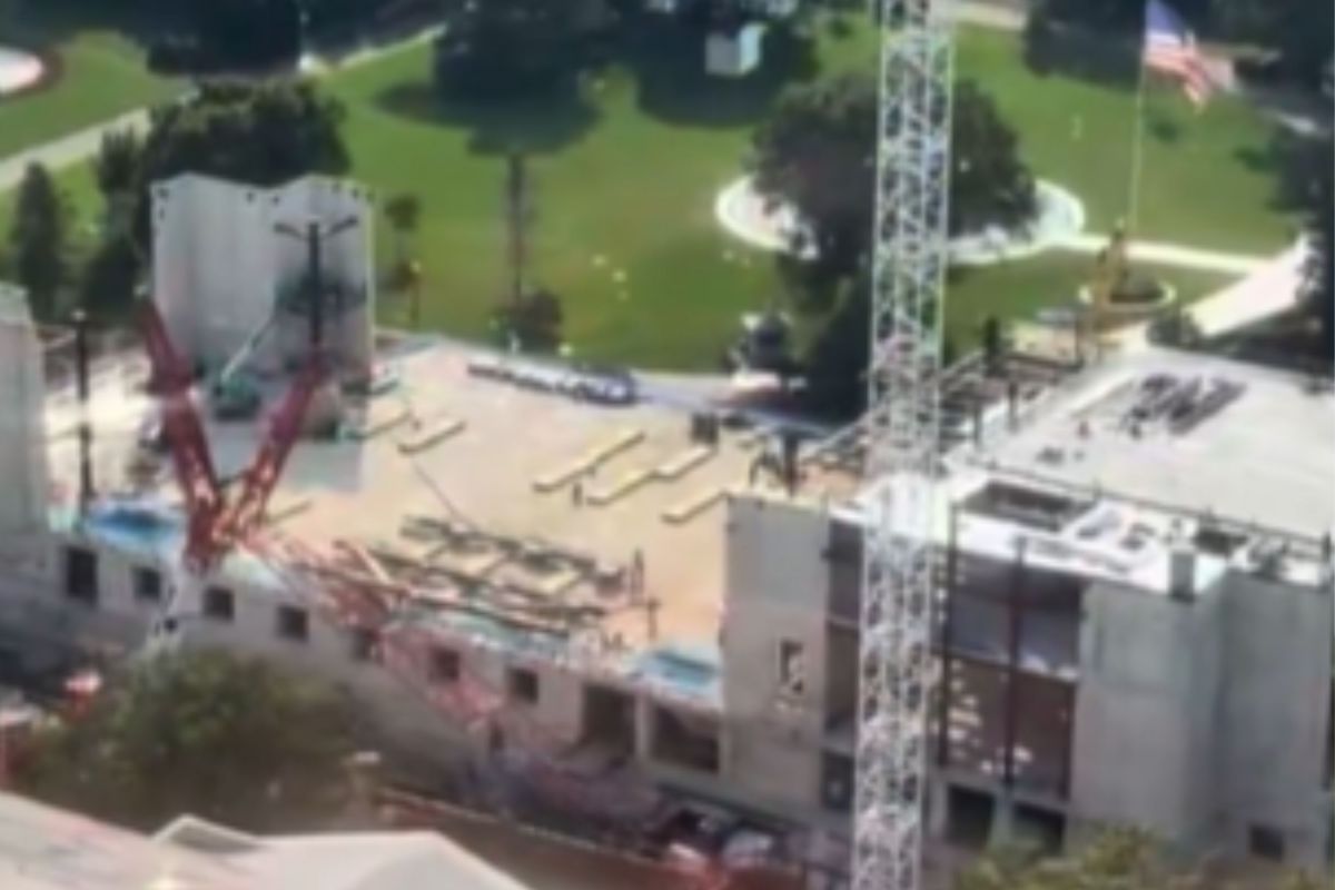 Donald Trump Reveals Aerial View of White House Ballroom, Military Complex